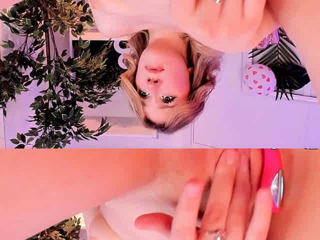 Cute Babe in a Hot Close Up Pussy Masturbation