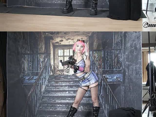 Cayla Lyons - 395 - Photoshoot Backstage