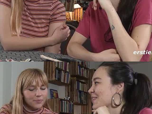 Ersties: Lesbian Couple Get Off On Kinky & Rough Sex
