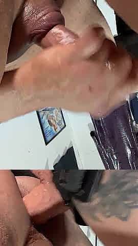 Using my BoyFriends backdoor to test my recent Thong Ons! ????????????