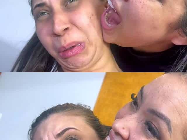 GODDESS SCARLET WHITE - Big Tongue Goddess Licking Girls