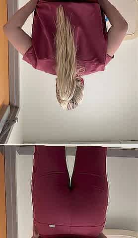 Hot large butt nurse plugged at work - merely on my onlyfans