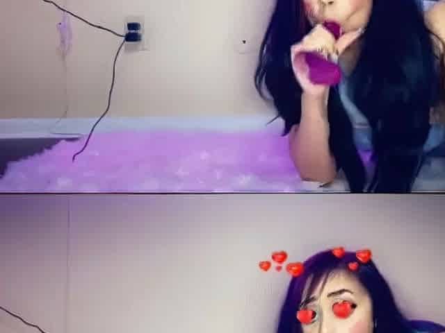 D.va cosplay whore onlyfans/Sexysasha3611 sucks her vibrator and bangs her three holes with sextoy