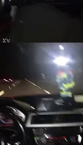 Girlfriend sucks my rod whilst driving on the freeway
