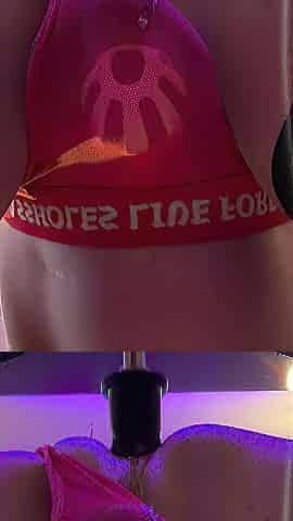 Femboy Kara Drips From Cunt Whilst Being Machine Banged
