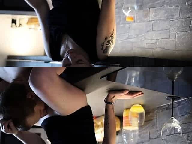 Kitchen Counter Quickie - Listen to My Orgasm