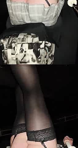 Overweight butt candid upskirt