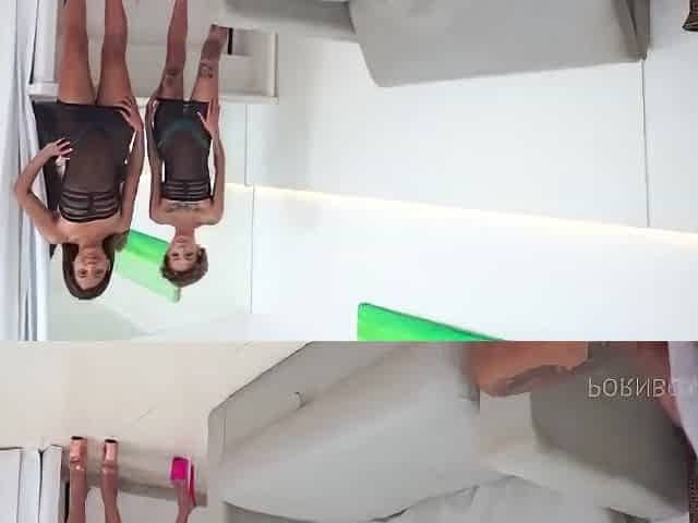 3 Slim Petite Brazilian Teens 18+ Bianca, Jasmine & Larinha Fucked By The Biggest Cock In Brazil
