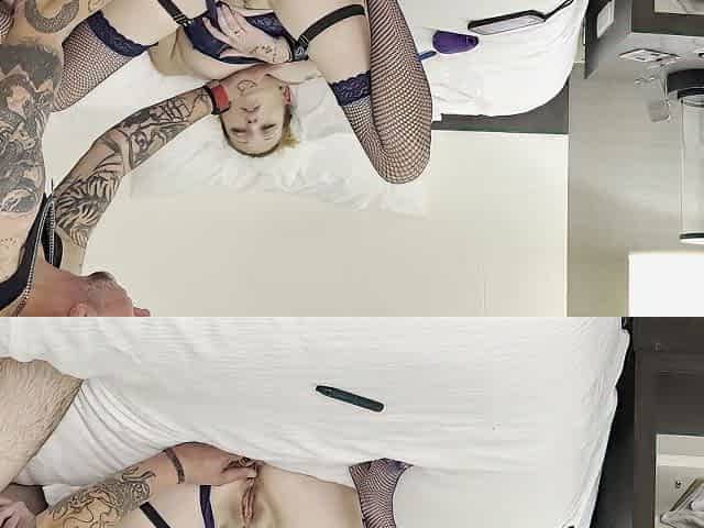 Uncut Hotel Room Fuck With Sloppy Blowjob And Cum Swallow