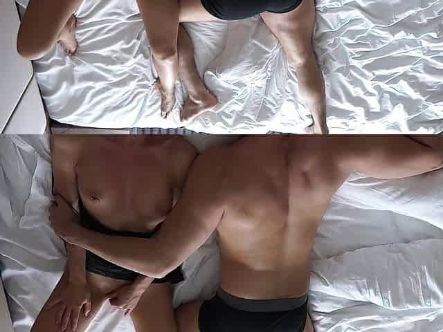 Fit honey shared hotel room with her co-worker on business tour, decided to try his dong LacyLuxxx