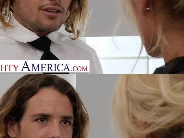 Nasty America - Badass boss Casca Akashova screws Tyler!