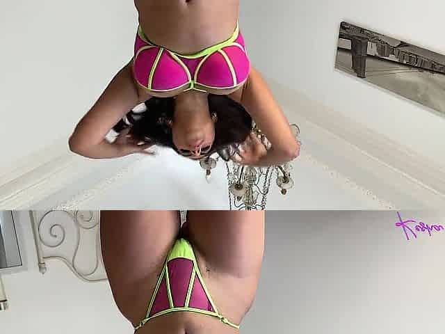 I masturbate and show u my twat, my large bazookas, and my booty - KESHAORTEGA