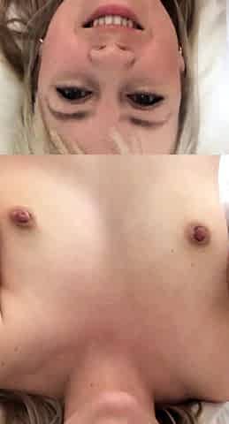 Big ass amateur blonde fucking POV in public