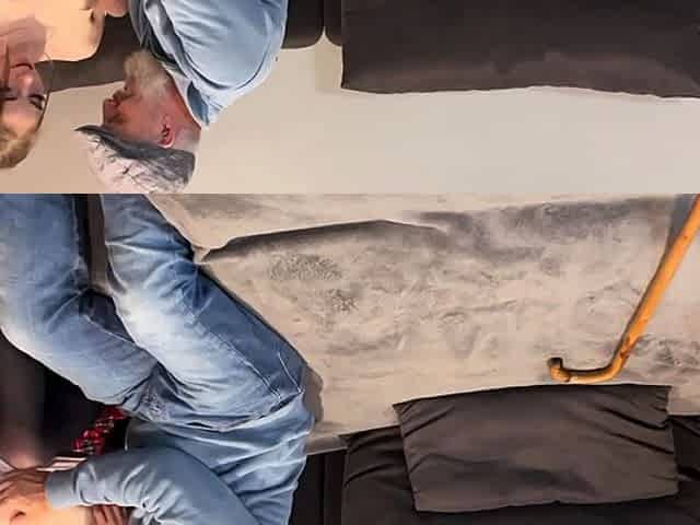 Puffy cameltoe bae cuntplowed by grandpa