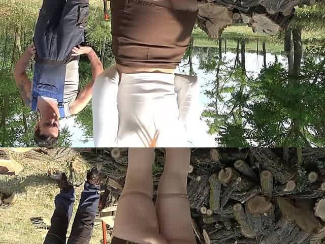 Ginger babe loves her ass fucked