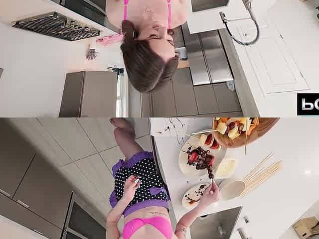 Tess Thompson Bakes A Creampie With Her Guy