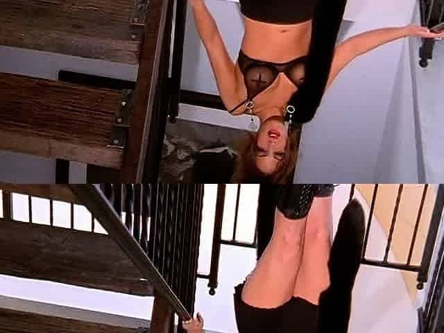 Brunette lesbian milf babes in cunt grinding