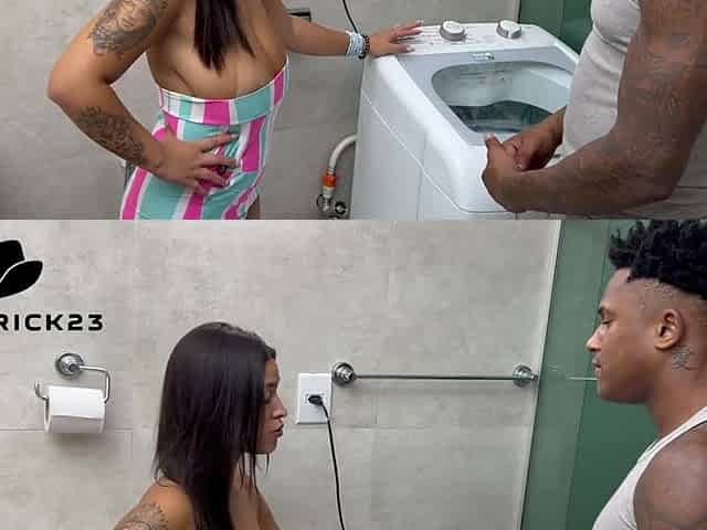 Banging Friends Girlfriend in Shower Ignites Latina Passion