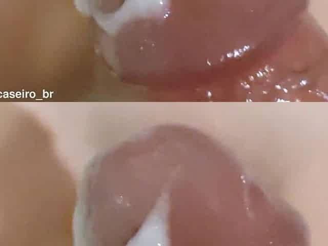 Wife Taking Several Loads of Cum on Her Sexy Body