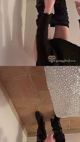 Provo outfit per il club. Mi scopa, mi incula e mi sborra in bocca
