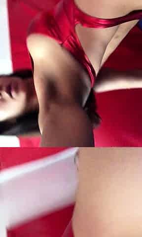 Amateur hottie solo masturbation