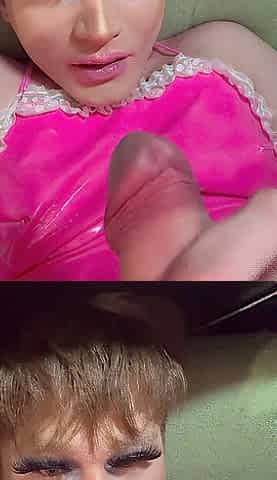 Self Cum on Face