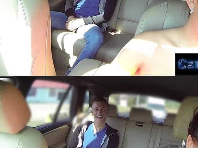 CZECH XXX - Sloppy Fellatio to Balls Unfathomable Screwing in Taxi