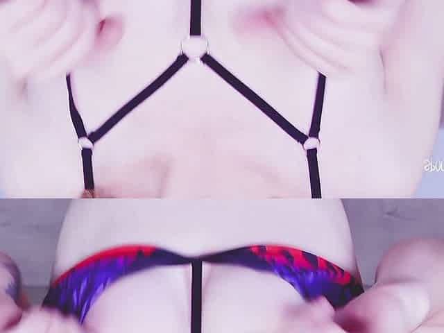 "E-girl Is Licking Her Armpits, Training Her Hairy Pussy and Tight Asshole with BBC Dildo"