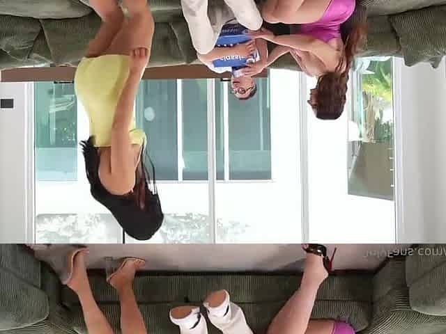 Violet Myers Raissa Bellini - Cumshot