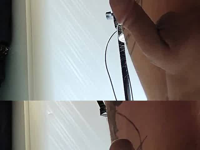 Cum on my stepmom's body and in her throat after wanking my ramrod