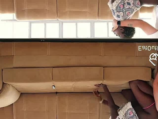 Anal 24 Yo Afro Ebony Doxy Gracy Likes Taking White Rod In Her Booty!