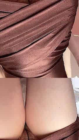Asmr Russian Marvelous Hotty in a Short Suit Inserts a Tampax Into Her Snatch