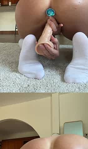Double Penetration, Dildo Pussy,ass Plug