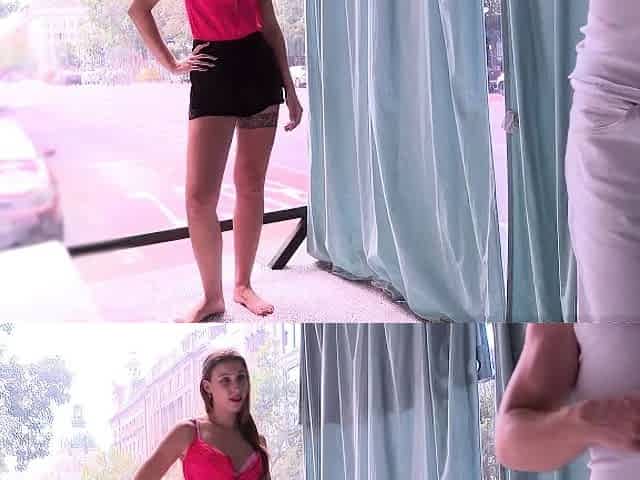 Lulu Love lets her tight pussy banged in the magic box