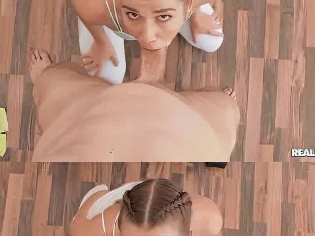 Fit Teen 18+ Model Alexis Crystal Opens Her Wet Ass For A Big Dick