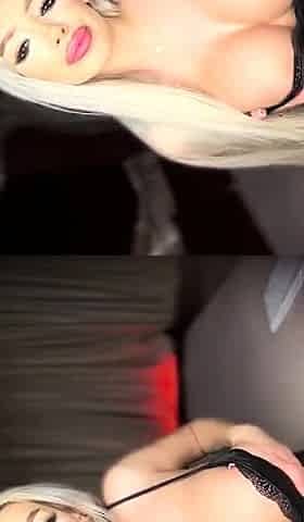 Big boob brunette masturbates on webcam