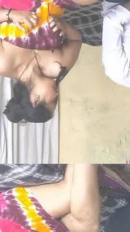 Desi Chubby Girls in Colorful Saree Wrap - Busty Amateur Bedroom Fun