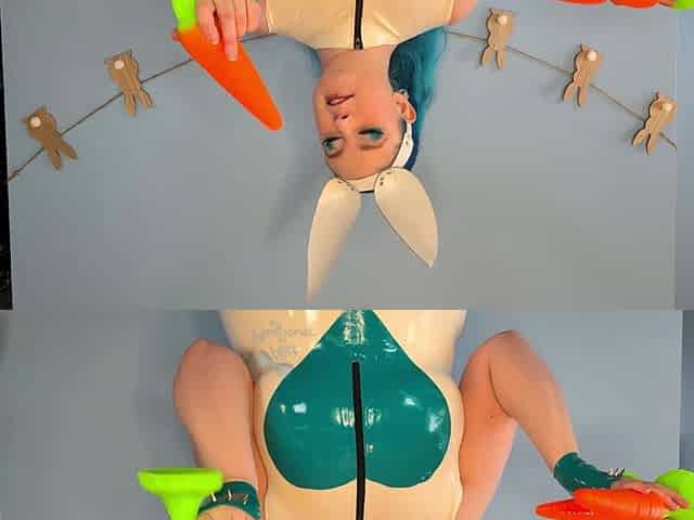 Bunny Domme Ass Stuffing JOI - Solo Girl