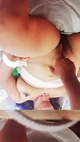 My Sexy Step Mom Was so Depressed My Dad Works on Christmas Day, She Lift Her Pussy to Get Fucked From Me
