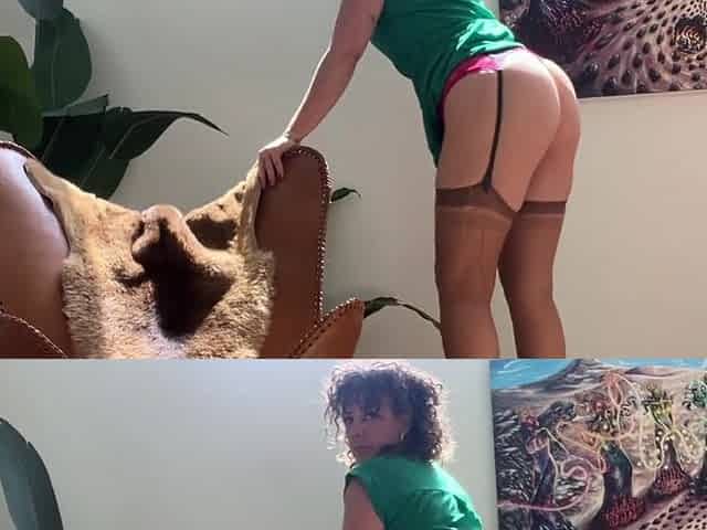 Striptease To Show Off My Large Clitoris