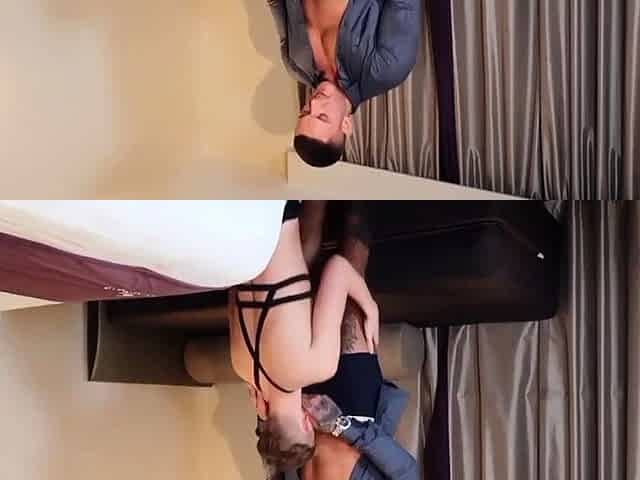Raw POV anal sex pounding her big white ass doggystyle