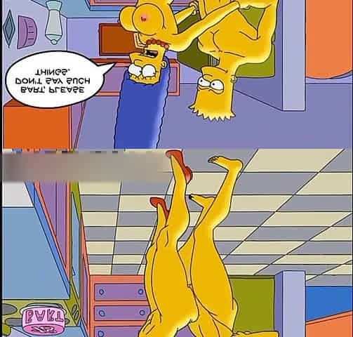 Housewife Marge Groans With Enjoyment When Streams Of Hawt Jizz Fill All Her Holes / Cartoons / Hentai / Comics