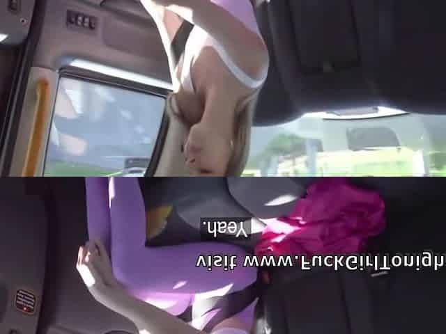 Abigail Mac And Cailey Taylor In Fit Jogging Babe Gets Her Perfect Body Creampied In The Back Of An Uber Car