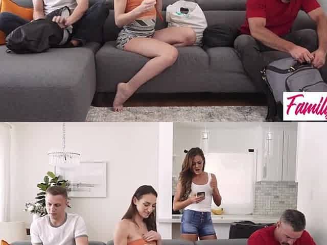 Andi Rose Helps SwapDad & Swapbro with Their Raunchy Needs being Fulfilled