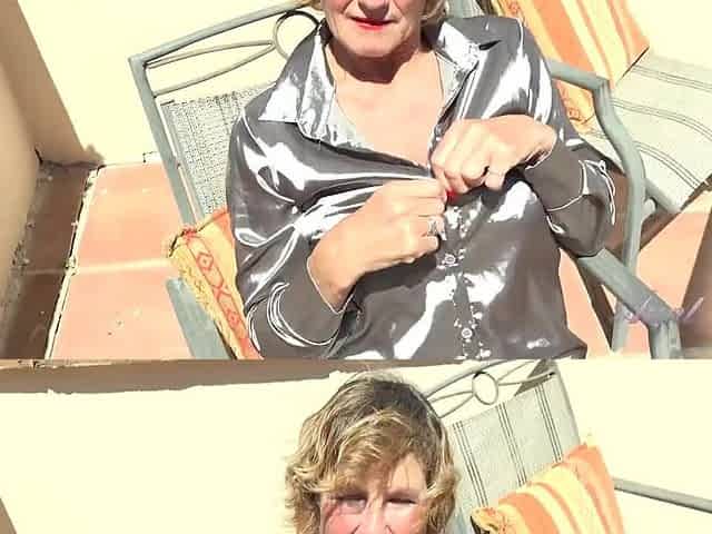 Aunt Judy's Large Tit MILFs - Breasty Aged mother I'd like to fuck Mrs. Molly - Outdoor Office Rencounter