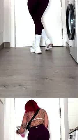 Pissing My Leggings After The Gym: Got Home With A Bursting Full Bladder Wetting My Yoga Panties & Pants