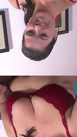 Sexy brunette milf indulges in front of the camera showing herself as she masturbates her pussy in a german amateur