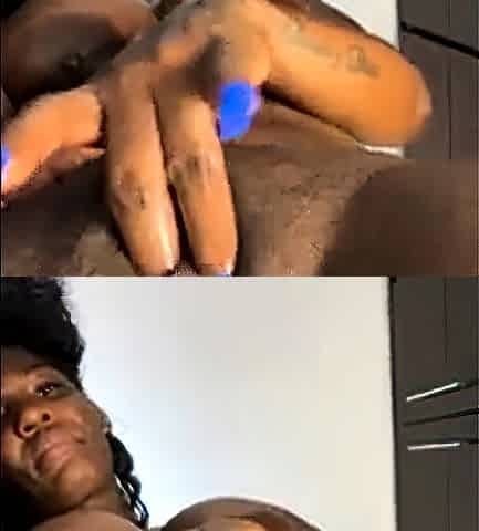 Hot Black Maid Does Some Webcam Black and Ebony