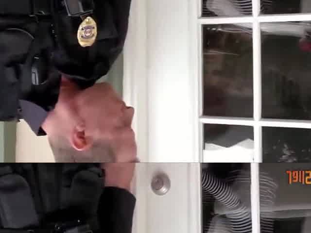 Two Cops Mouth Fuck By A Blondie For A Penalty