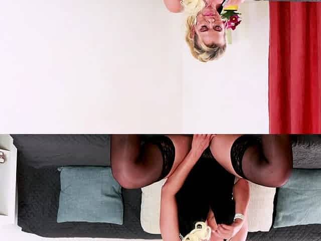Her fingers and dildo serve Eve Angel well